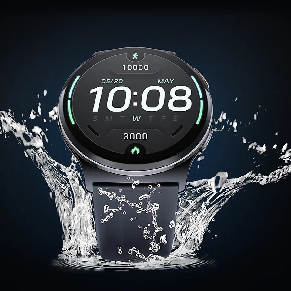 HAYLOU Solar Lite 2 – Smartwatch AMOLED 1,43", Jusqu'à 30 Jours d'Autonomie