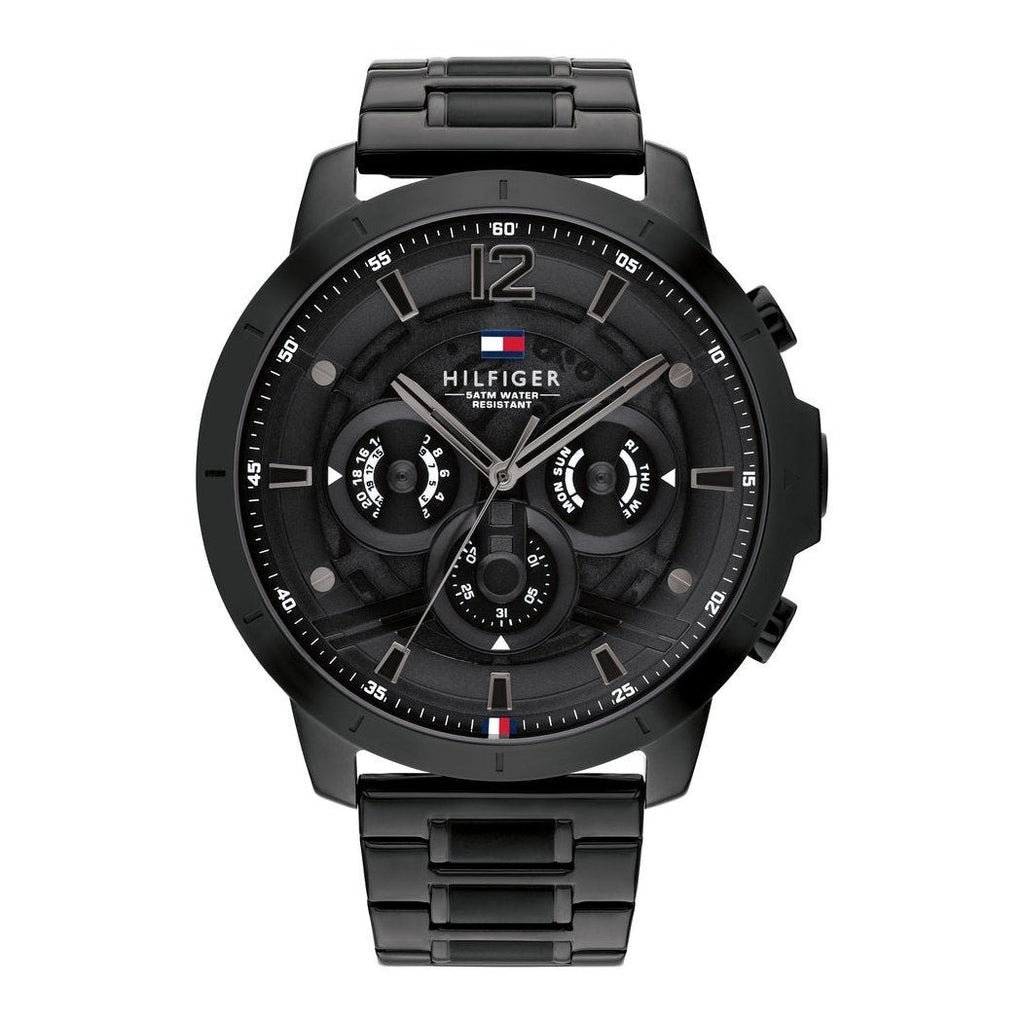 Tommy Hilfiger 1710494 – Montre Homme Multifonction en Acier Inoxydable