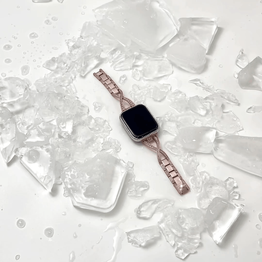 HainoTeko-8 – Montre Connectée Femme AMOLED, IP68 et 3 Bracelets Interchangeables
