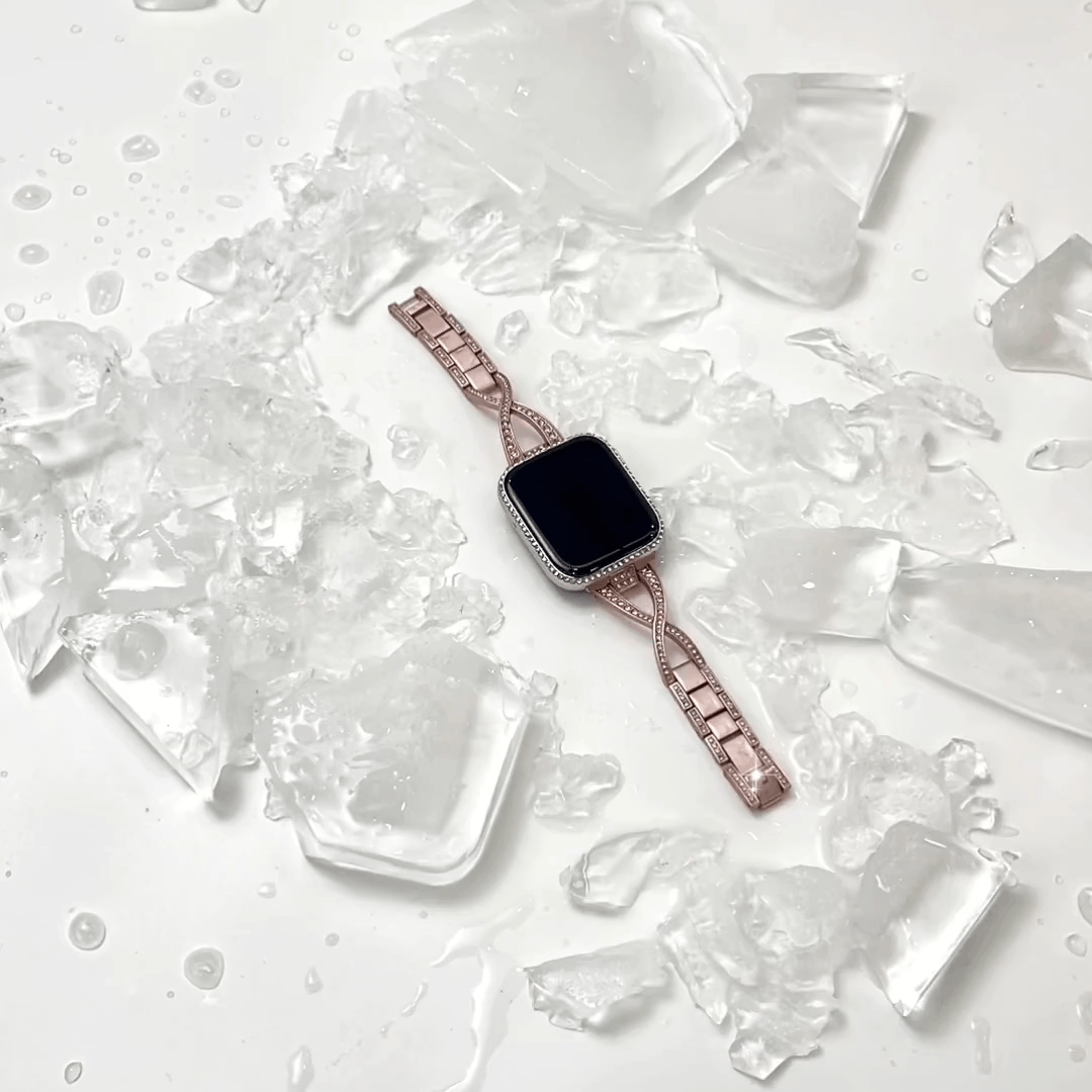 HainoTeko-8 – Montre Connectée Femme AMOLED, IP68 et 3 Bracelets Interchangeables