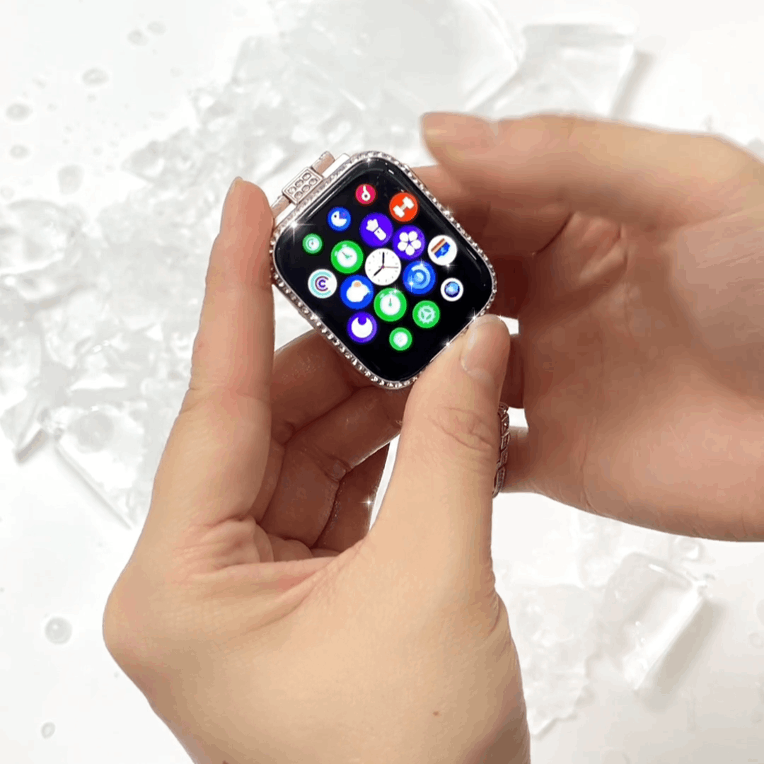 HainoTeko-8 – Montre Connectée Femme AMOLED, IP68 et 3 Bracelets Interchangeables