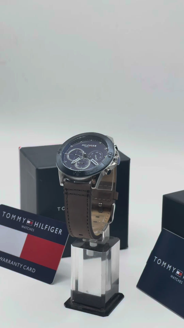 Tommy Hilfiger Harley 1791895 – Montre Homme Quartz  Cuir